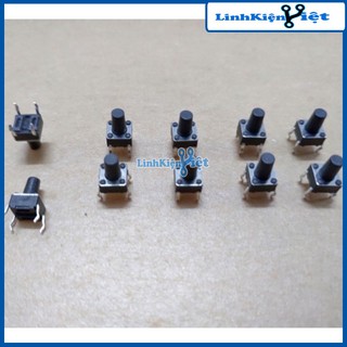 Combo 10 Nút Nhấn 4 Chân 6X6X15MM