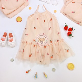 Váy 2 dây vải voan lót lụa cực yêu h&m