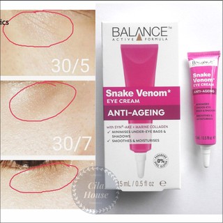 Kem mắt nọc rắn Balance Snake Venom Eye Cream 15ml mới nhất