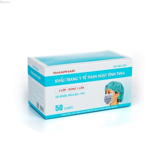 Khẩu trang y tế cao cấp TANAPHAR hộp 50 cái