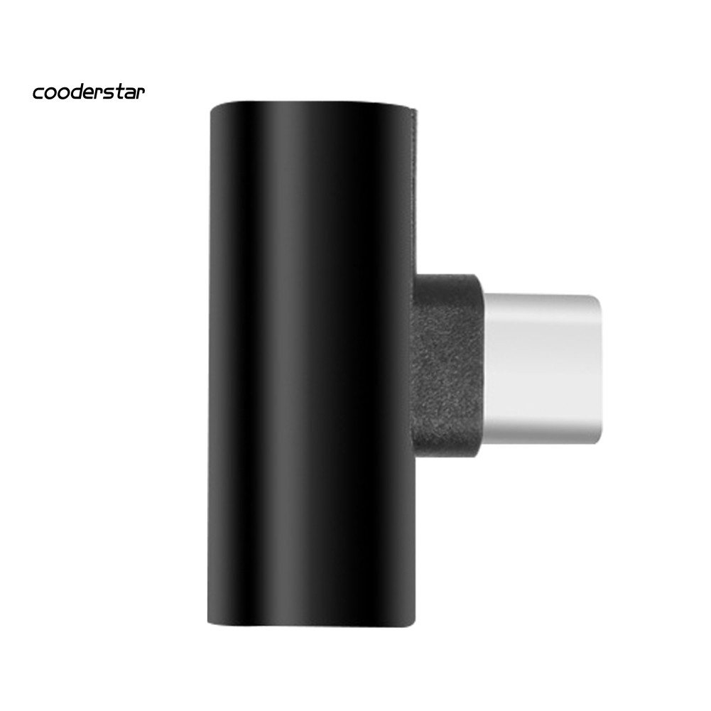 Đầu Chia Cổng Kết Nối Âm Thanh Tai Nghe 3.5mm Loại C 2 Trong 1 Cho Huawei Xiaomi