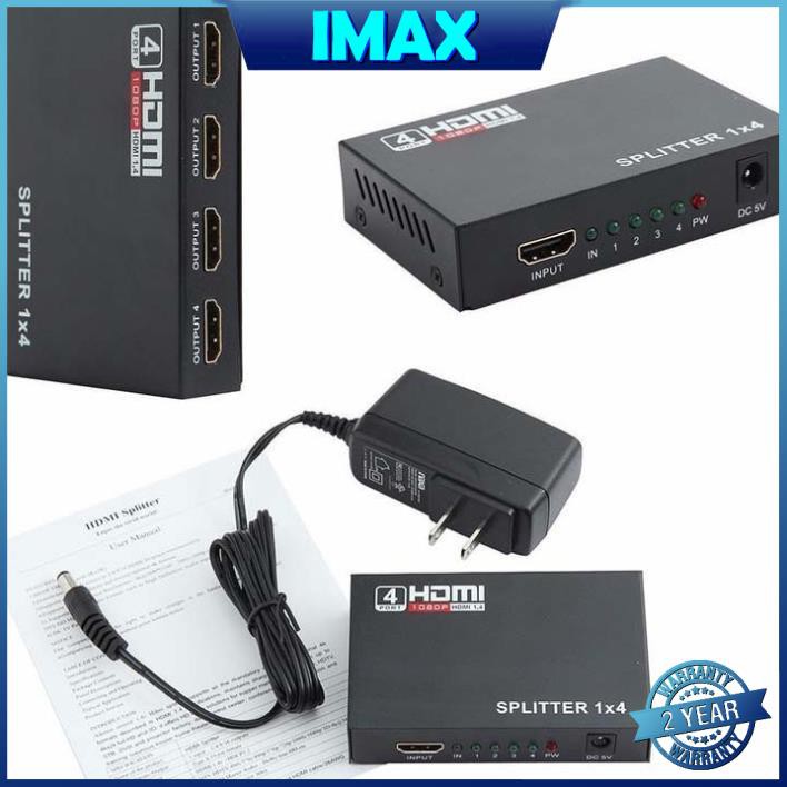 Bộ chia HDMI 1 ra 4 – HDMI Splitter 1x4.