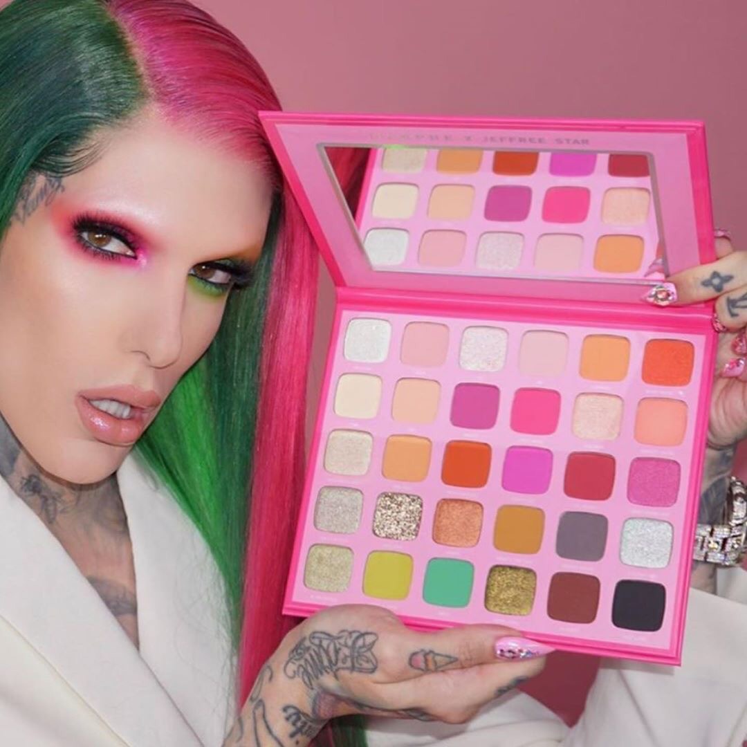 (Hàng Mới Về) Bảng Phấn Mắt Jeffree Star Morphe Trang Điểm Phong Cách Âu Mỹ