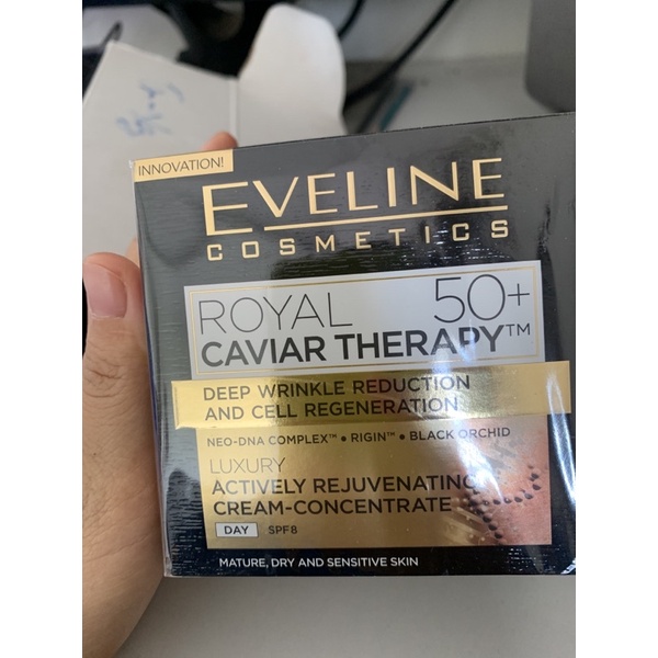 Kem dưỡng trẻ hoá da 50+ Eveline 50ml