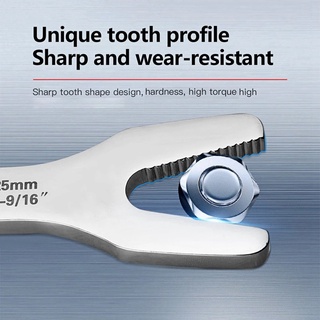 Universal Y-Type Multi-Function Torx Wrench 6-25mm Adjustable Wrench Double Open End Wrench Car Repair Wrench Sier