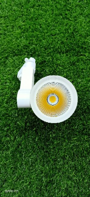 Đèn LED rọi thanh ray đèn pha ray đèn chiếu điểm Spotlight chip COB 20w Trắng 6500k Vàng 4000k trang trí shop
