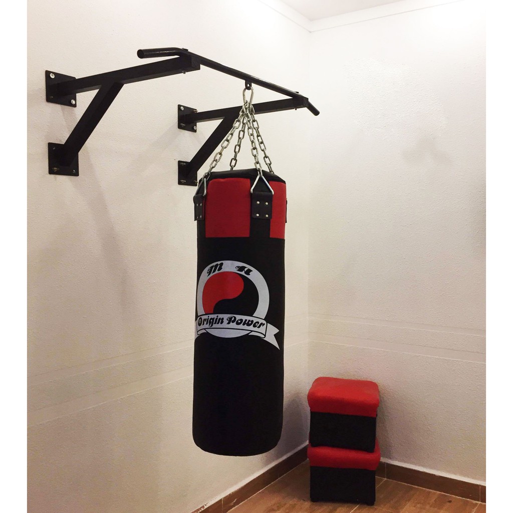 Khung treo bao cát boxing kết hợp hít xà đơn