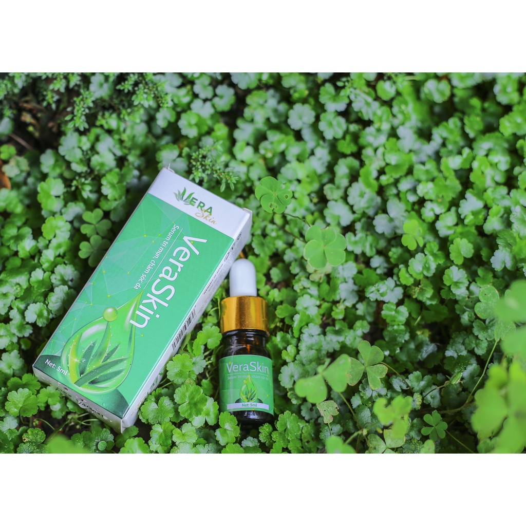 Serum Mụn Vera Skin - Sạch Mụn Mờ Thâm Trên Da, Phù Hợp Mọi Loại Da