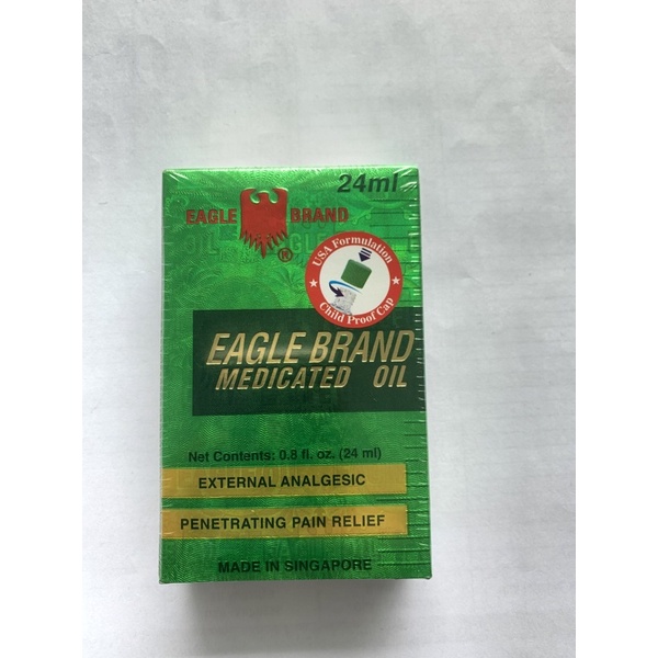 Dầu Gió Xanh 2 nắp của Mỹ 24 ml