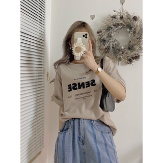 Áo phông cộc tay mác 3158 họa tiết basic/ áo pull oversize