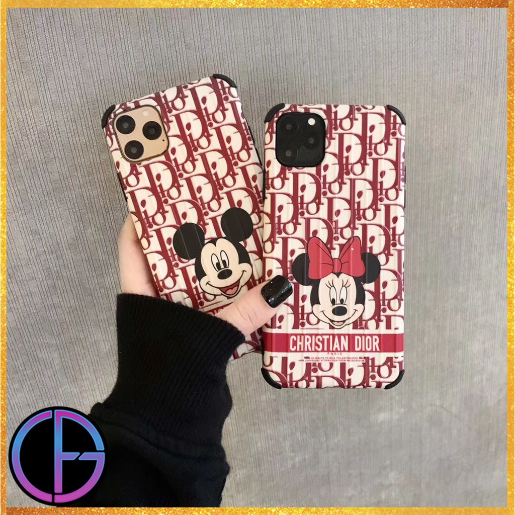 Ốp Điện Thoại In Hình Chuột Mickey / Minnie Đáng Yêu Cho Iphone 11 Pro Max Xr Xs Se 7 8 Plus | BigBuy360 - bigbuy360.vn