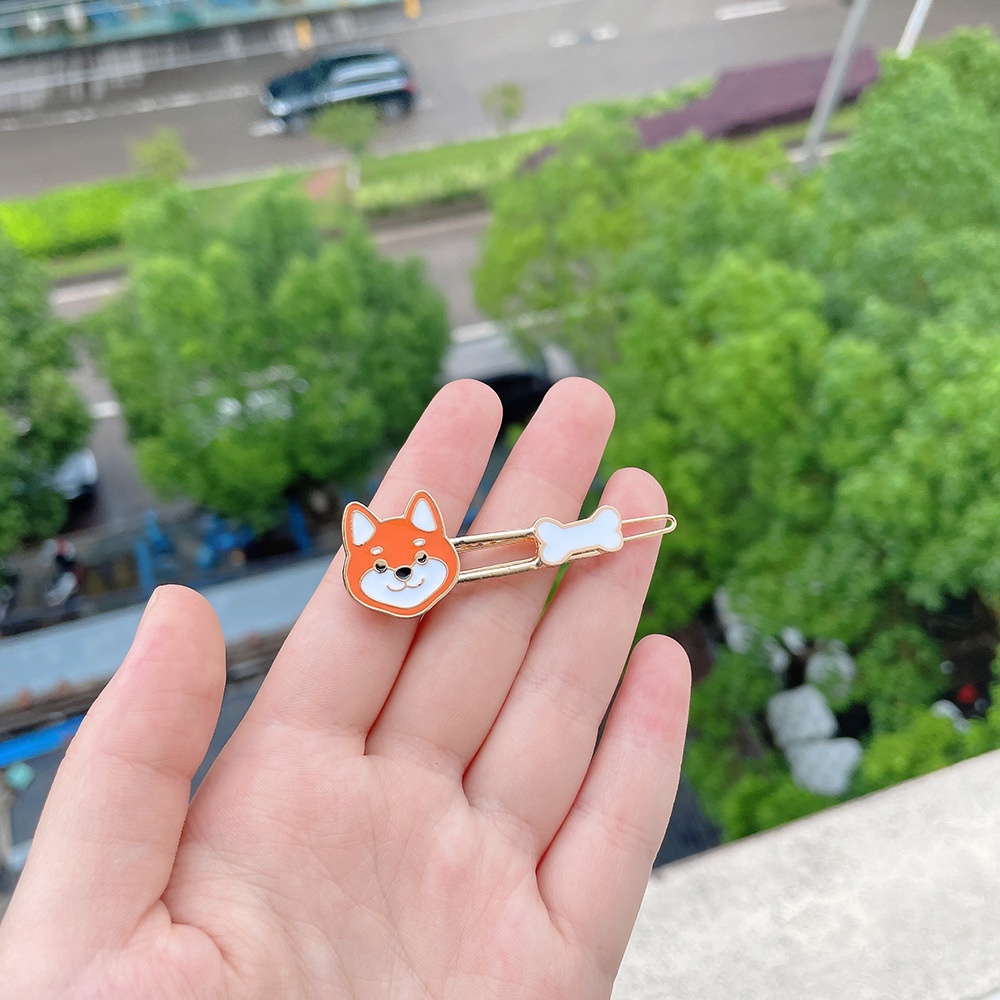 Kẹp tóc QIHE JEWELRY hình động vật hoạt hình xinh xắn cho bé gái