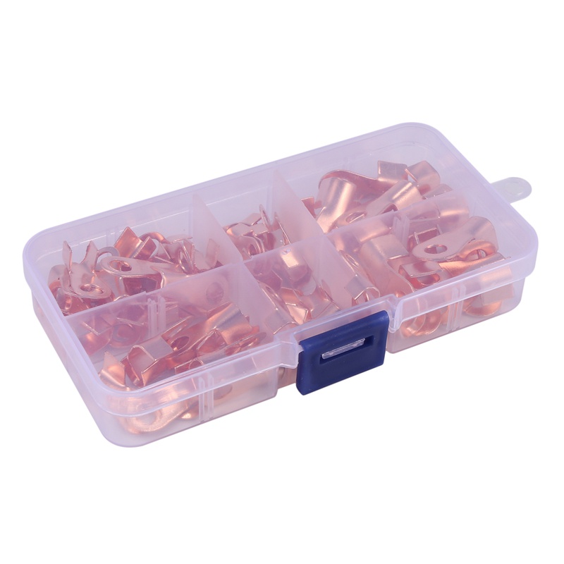 Bộ 70 Vòng Đồng Nối Dây Điện OT 10A 20A 30A 40A 50A