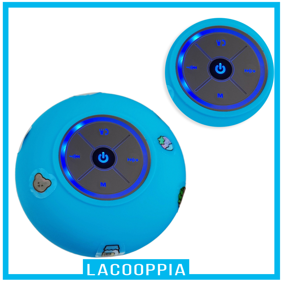 [LACOOPPIA]Bluetooth Shower Speaker Certified Waterproof Wireless