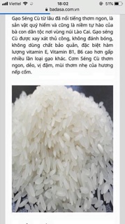 Gạo Tẻ Séng Cù túi 10kg