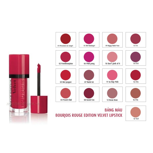 Son BOURJOIS Rouge Edition Velet Màu số 07 Nude-ist dùng đi học đi làm đi chơi hay kể cả là những dịp party