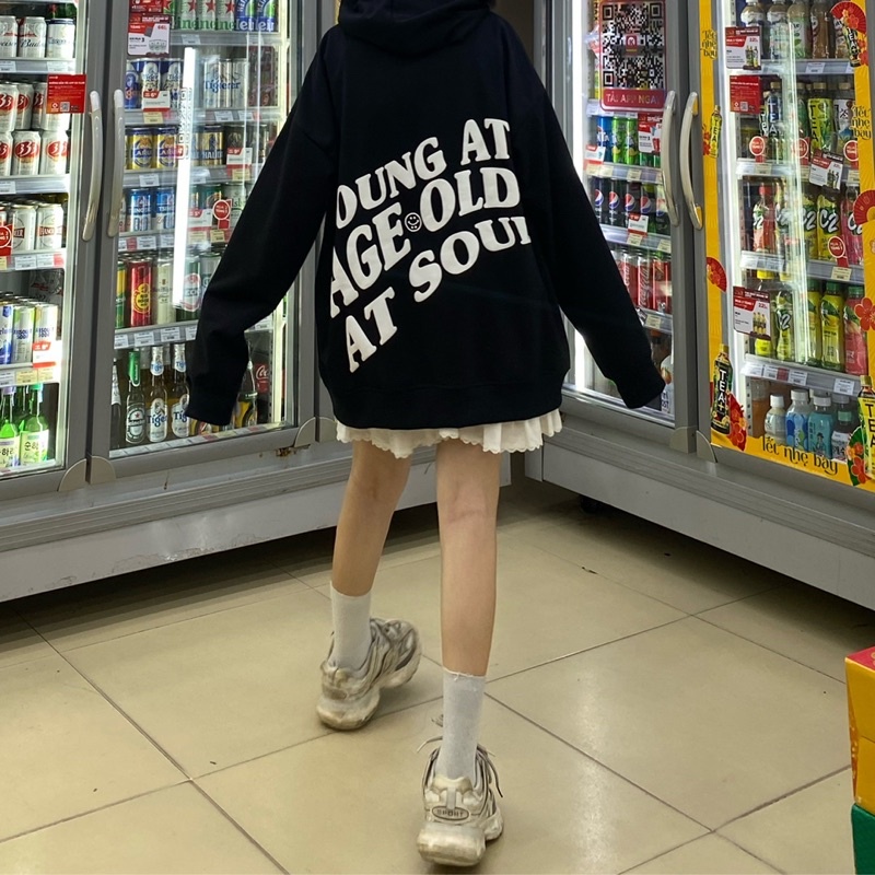Áo nỉ HOODIE YOUNG* // THOXRI