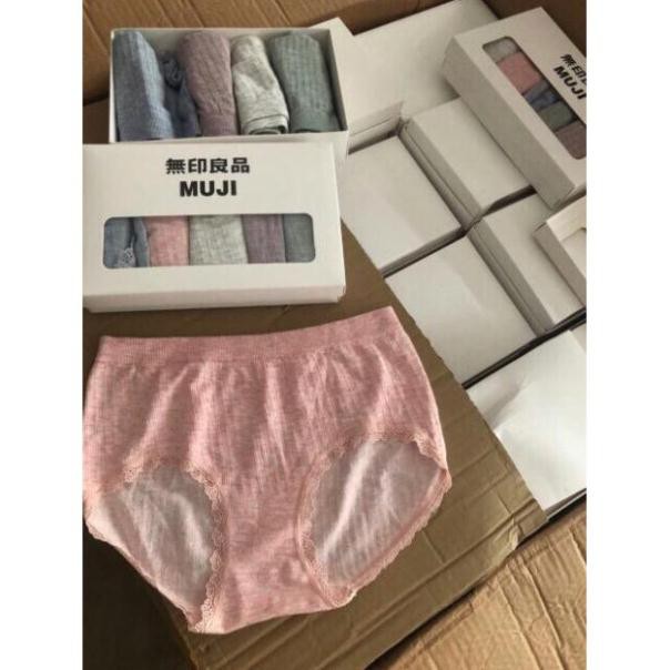 🔥HOT- Hộp 5 Quần Muji Muối Tiêu Kháng Khuẩn