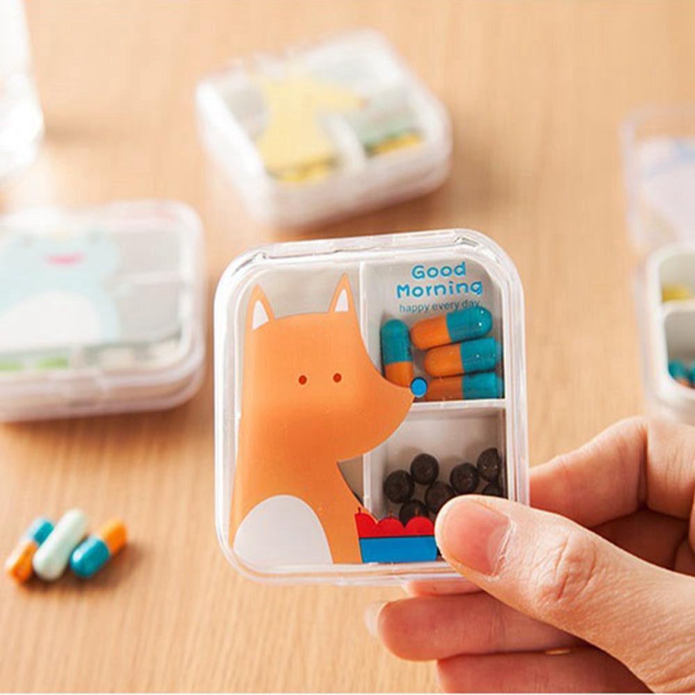 Hộp Đựng Thuốc Kích Thước 6.5 * 6.5cm Thiết Kế Nhỏ Gọn Tiện Dụng