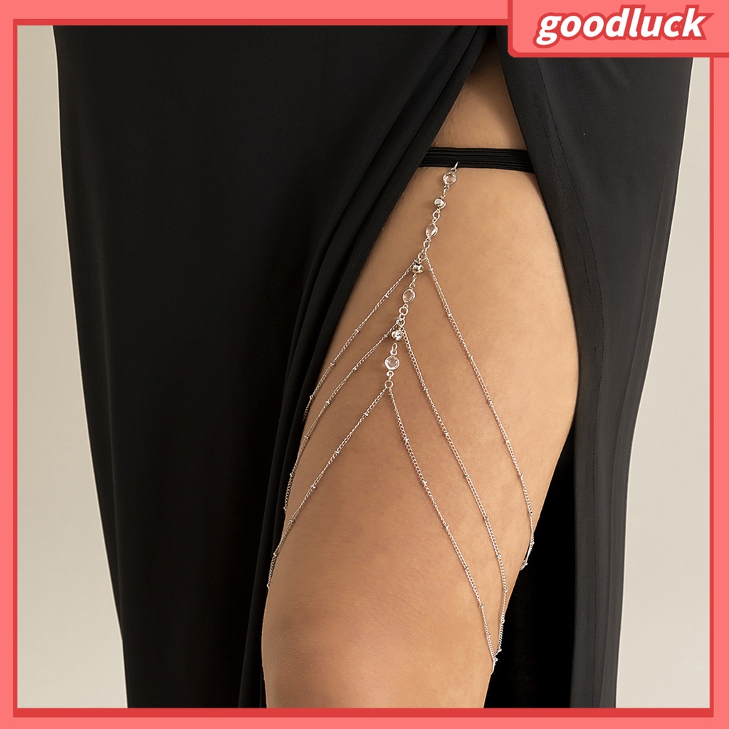 Goodluck| Chuỗi Vòng Đeo Chân Nhiều Lớp Co Dãn