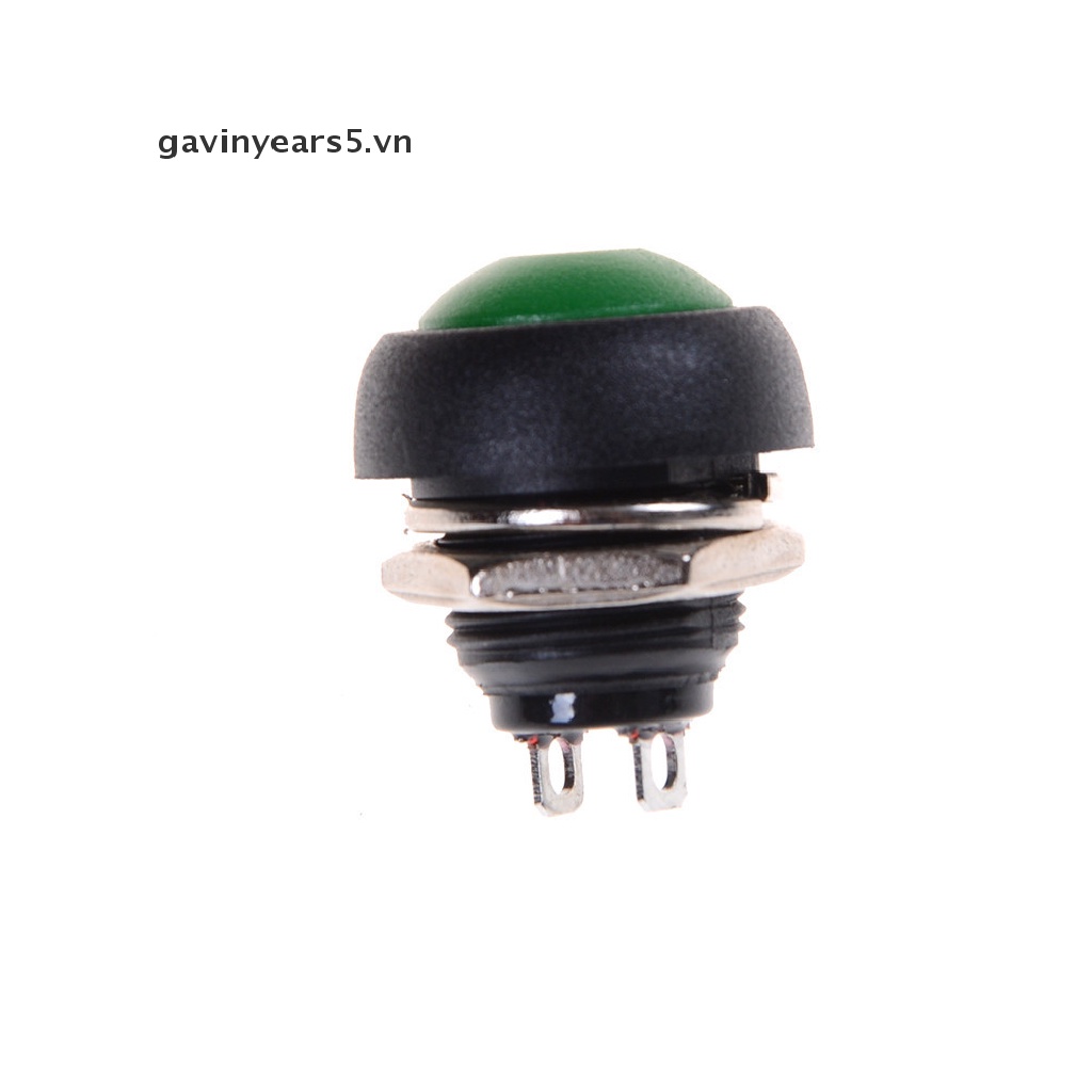 Công TắC ON / OFF ChốNg NướC 12mm NhiềU MàU SắC Công Tắc Tròn Mini 12mm Nhiều Màu Thời Trang Chống Thấm Nước Màu Sắc Đầy Màu Sắc