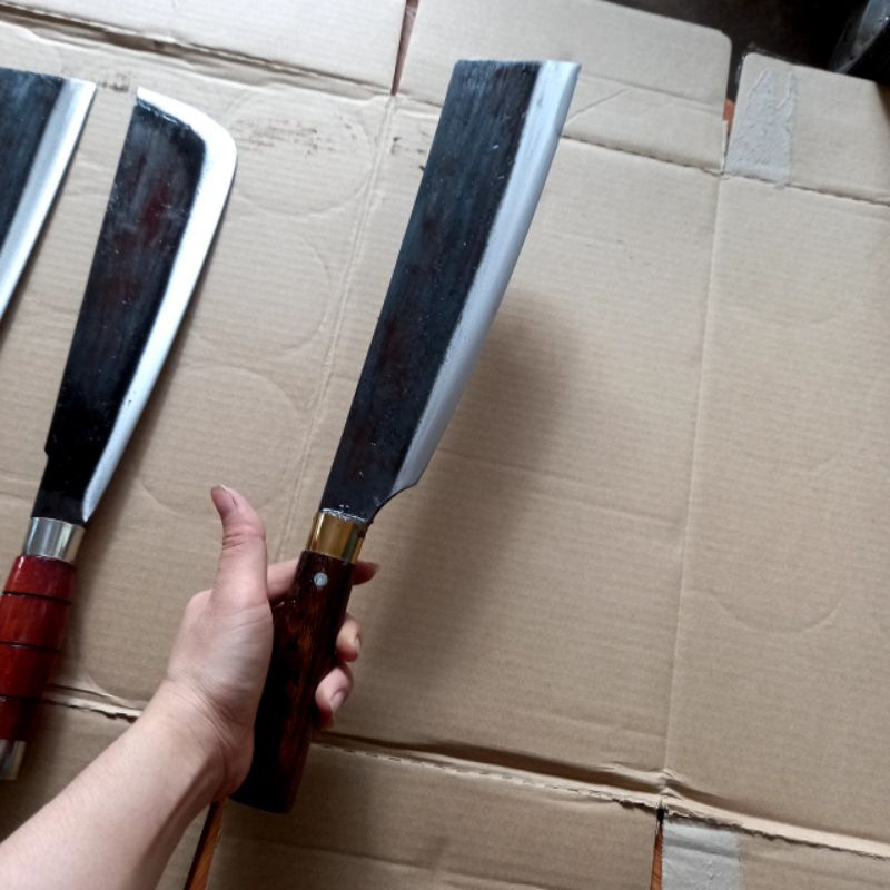 Dao chặt xương ,chặt cây,củi -hàng thép nhíp ôtô chuẩn sắc bén