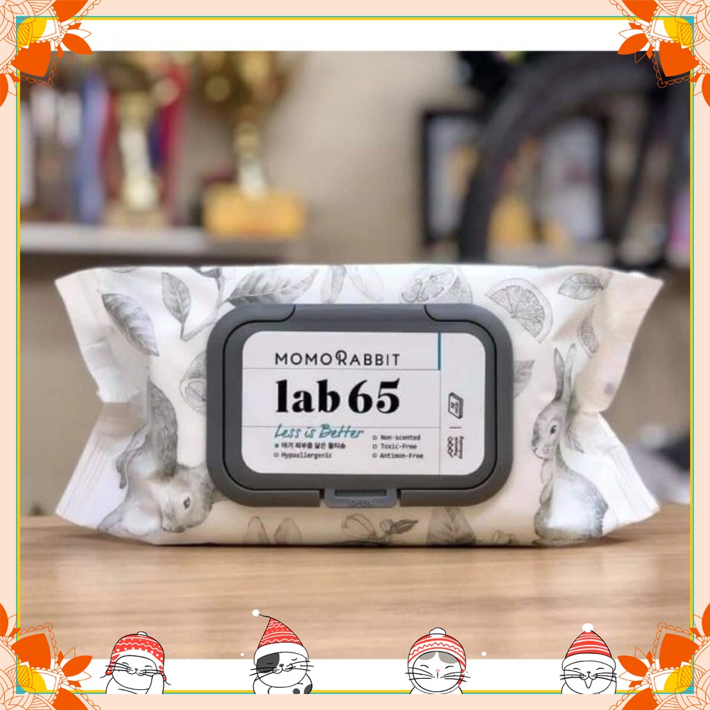 Khăn ướt Momo Rabbit Lab 65 (72 tờ)