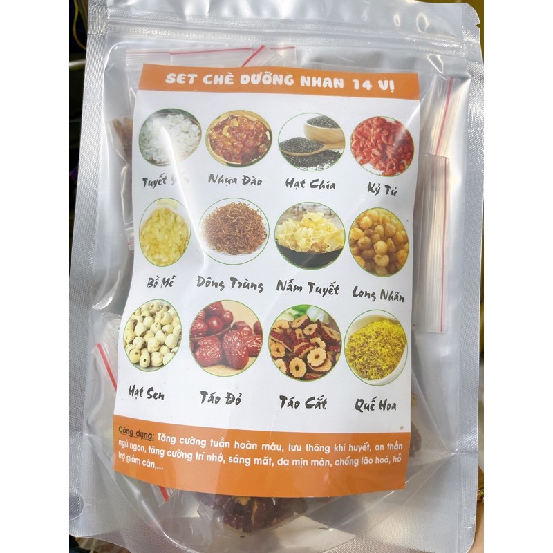 [Rẻ Vô Địch] 500GR SET CHÈ DƯỠNG NHAN NẤU 12-14 CHAI | BigBuy360 - bigbuy360.vn