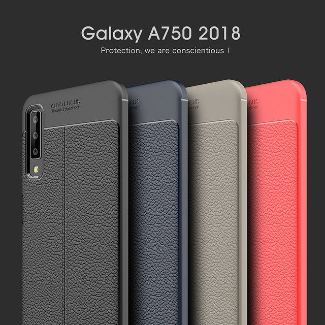 Ốp Lưng Silicon Auto Focus Cho Samsung A7 (2018)