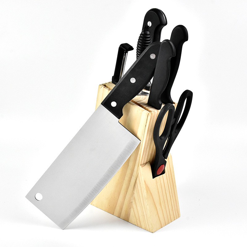 Bộ dao Nhật 8 món ( tặng kèm giá gỗ đựng dao tiện lợi )