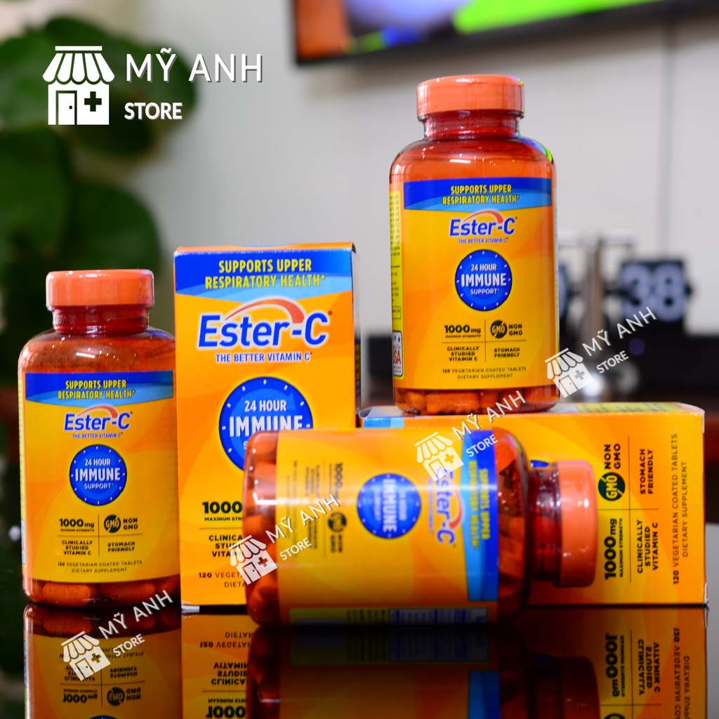 EsterC Vitamin C 1000mg 120 viên Siêu hấp thụ