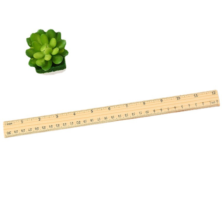 Thước Gỗ Thẳng 15cm 20cm 30cm Chất Lượng Cao