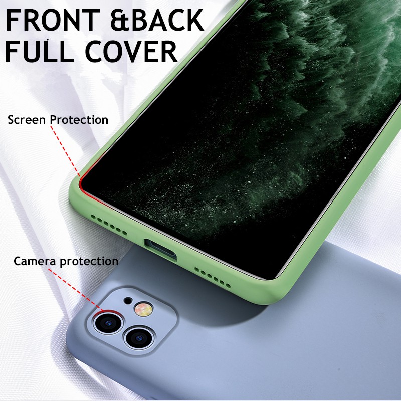 Ốp điện thoại silicone dẻo chống sốc cho IPHONE 6 6S 7 8 PLUS X XR XS 11 PRO MAX | BigBuy360 - bigbuy360.vn