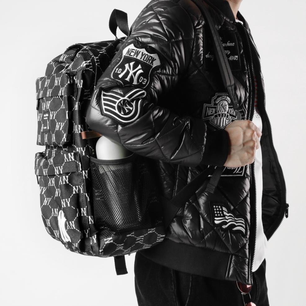 Balo N Y Monogram Mesh Pocke MINI cao cấp, vải canvas chống thấm nhẹ , chuẩn đẹp ,xịn sò