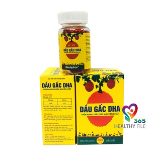 Viên dầu gấc DHA chiết xuất từ tinh dầu gấc giúp sáng mắt đẹp da