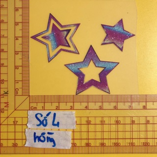 Set Sticker ủi mini độc đáo