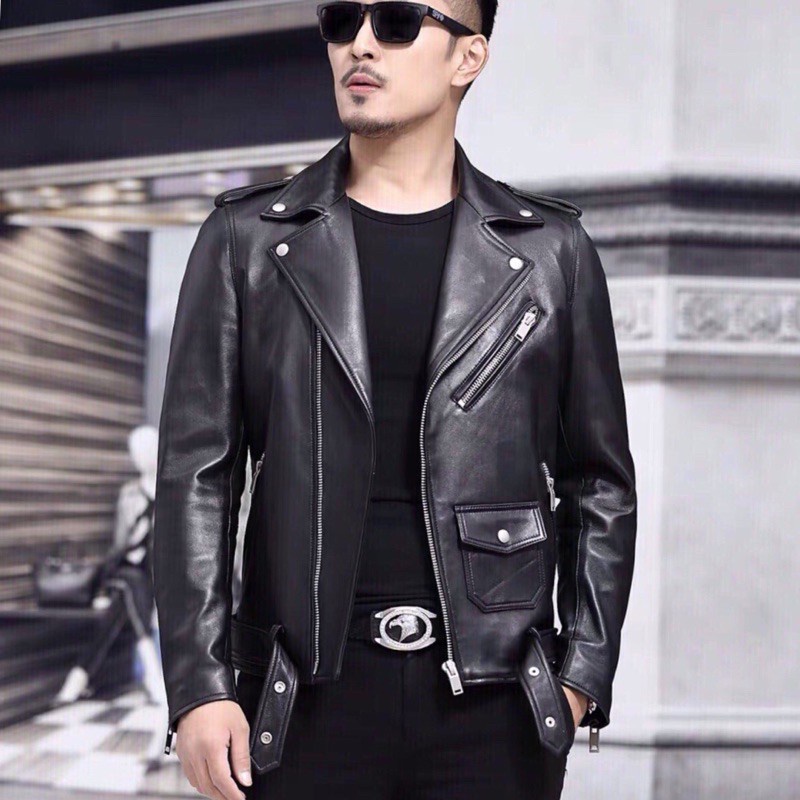 ✇Áo Da Biker Cao Cấp Mẫu Mới Nhất 2021 Nam Siêu Ấm