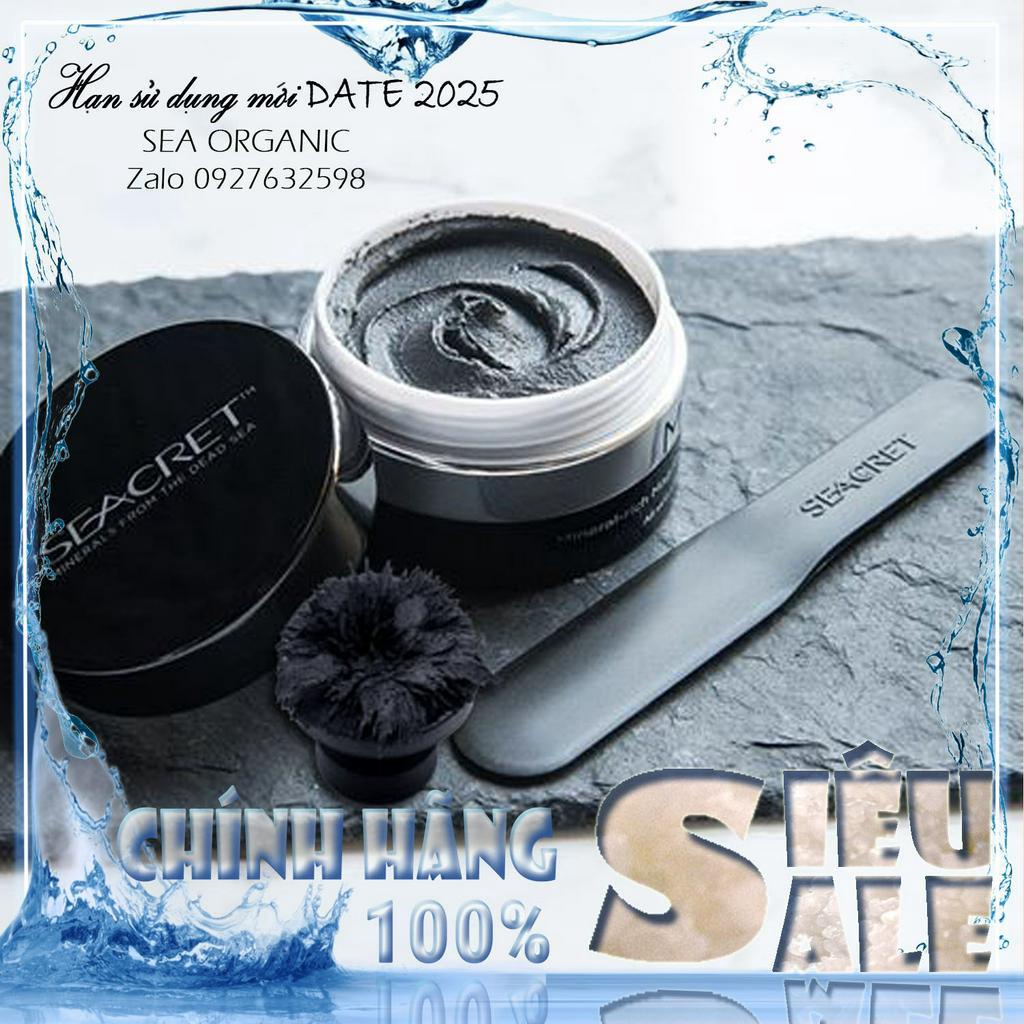 MẶT NẠ BÙN TỪ TÍNH SEACRET-MINERAL-RICH MAGNETIC MUD MASK