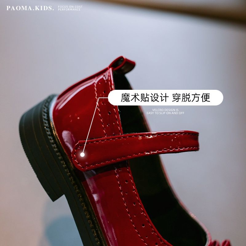 Giày Sandal Da Đế Mềm Thời Trang Xuân Thu 2022 Cho Bé Gái