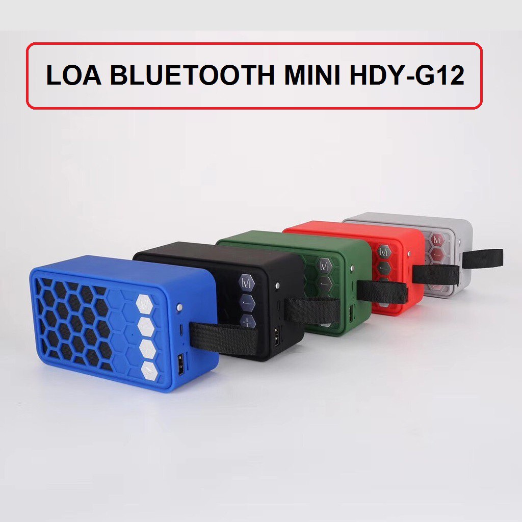 [XÃ KHO] LOA BLUETOOTH HDY-G12, HDL-600, WS-305, A18 TRỨNG [HCM]