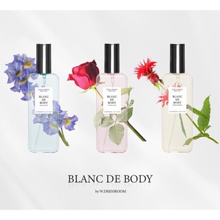 Nước hoa xịt thơm toàn thân w.dressroom blanc de body scent layering body mist 100ml