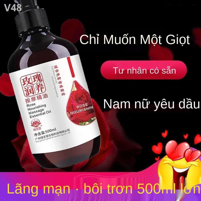 ❏Tinh dầu hoa hồng chăm sóc da toàn thân cạo massage dưỡng thể tóc thông qua kinh lạc làm đẹp mặt ẩm