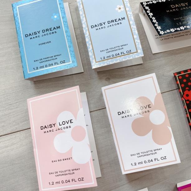 Vial Nước Marc Jacobs Daisy Dream - Lola - Decadence - Dot - Daisy Love Minisize 1.2ml