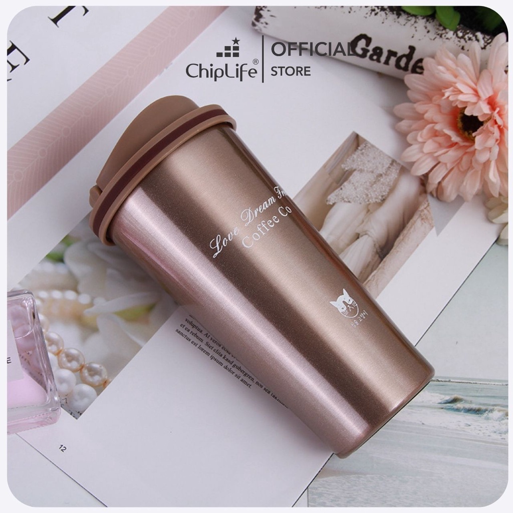 Ly giữ nhiệt khắc tên CO VACUMM CHIPLIFE LM5002 500ML - 3 màu