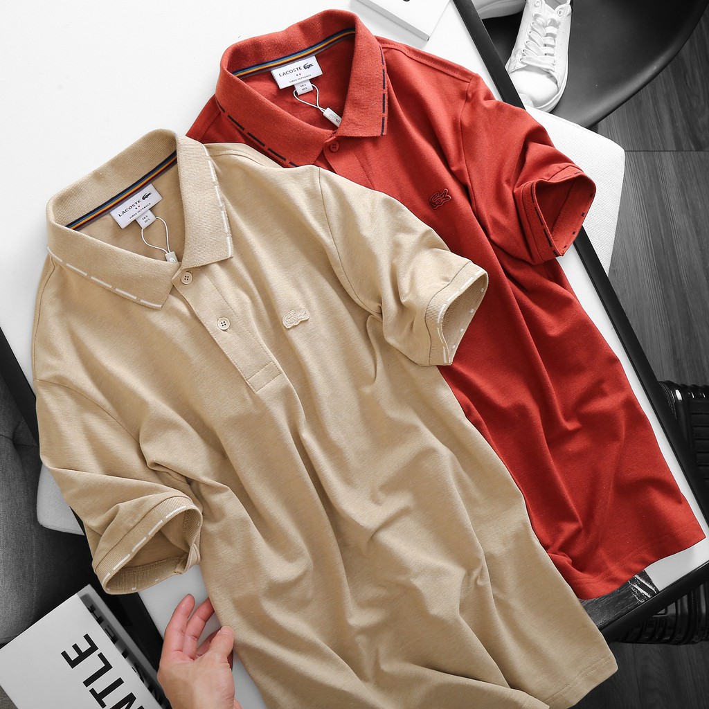 Áo polo có cổ xịn  đẹp chất lượng 4 màu cực đẹpáo có cổ thời trang viền cổ và tay [𝐅𝐑𝐄𝐄 𝐒𝐇𝐈𝐏] ❤️ POCS8