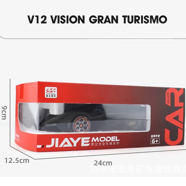 Mô hình siêu xe Lambo Vision GT tỷ lệ 1:22