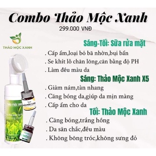 COMBO SẢN PHẨM THẢO MỘC XANH