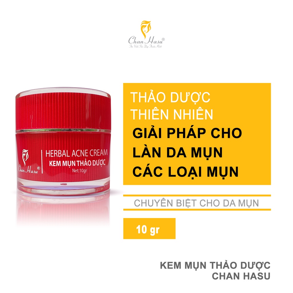 Kem mụn thảo dược - Chan hasu