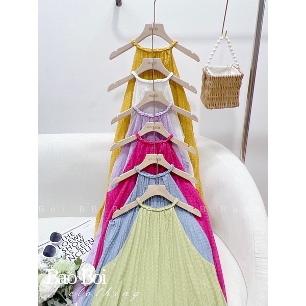 Váy maxi yếm hot hit