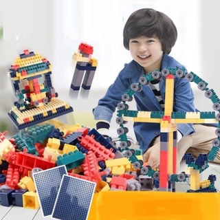 Lego cho bé, lego 520 chi tiết, bộ xếp hình lego 520 chi tiết. Đồ chơi lắp ghép phát triển trí tuệ cho bé